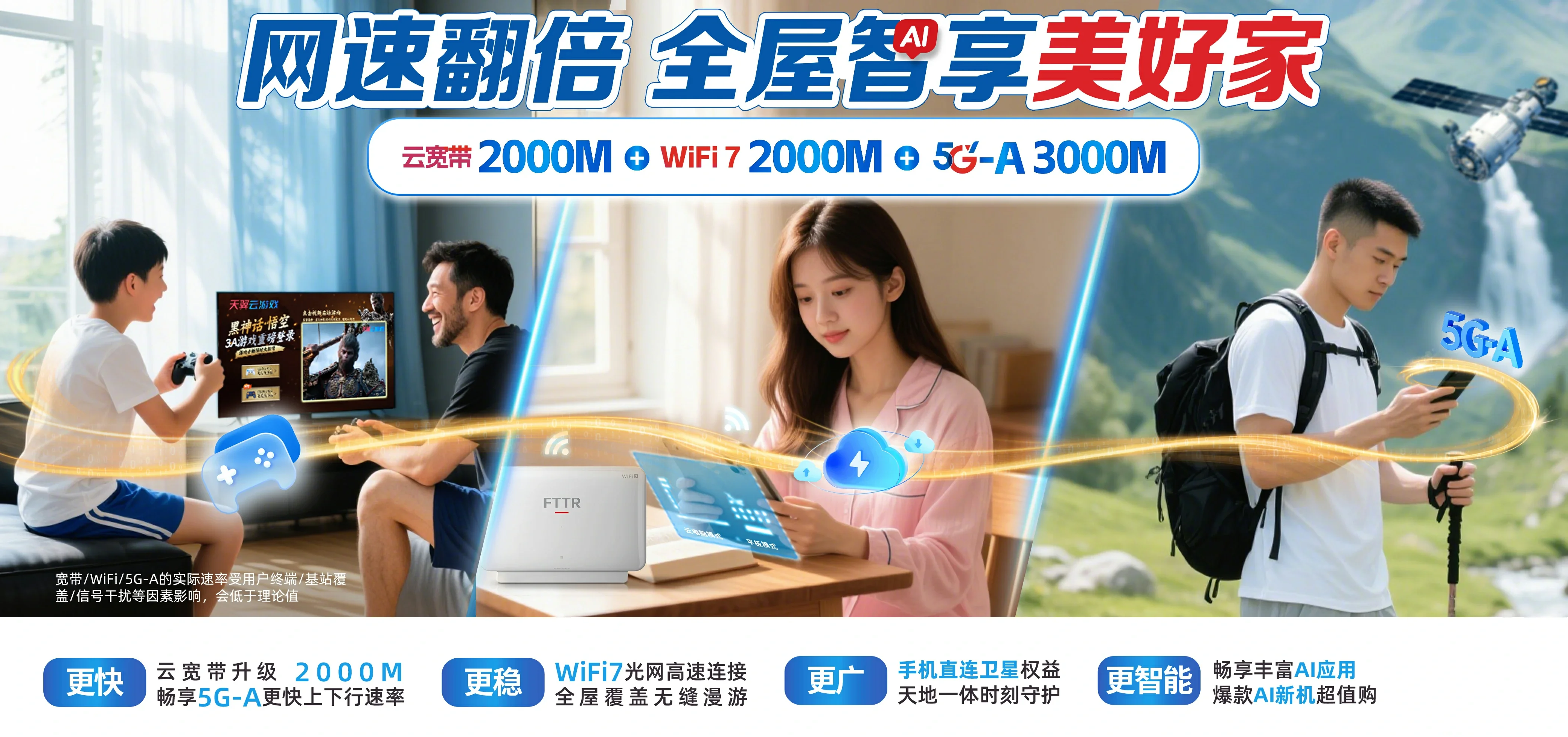 中国电信 奎屯市电信宽带 宽带套餐